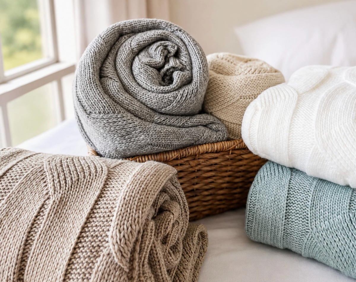 Luxury Cloudknit Throw Blanket