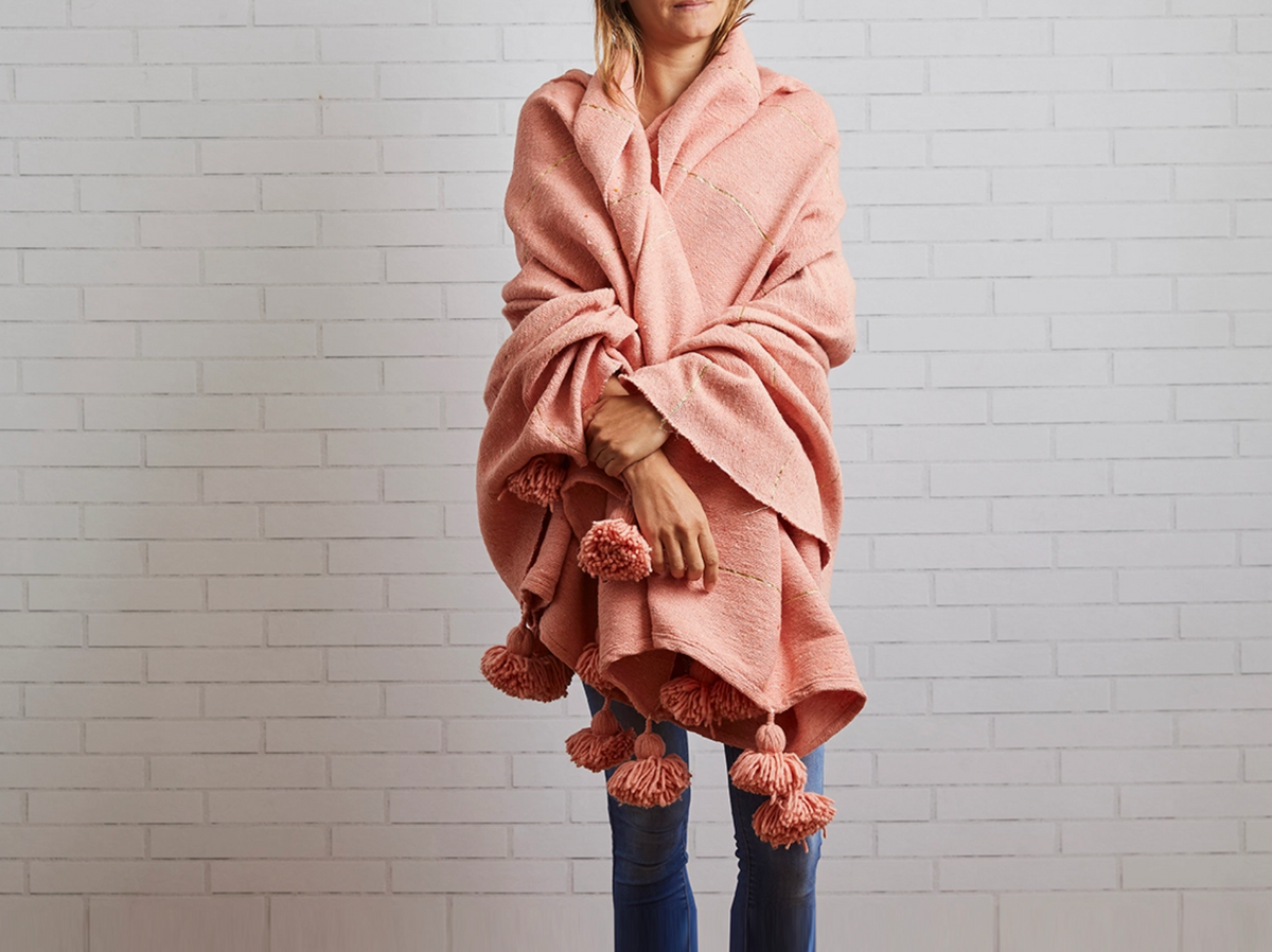 Handwoven Moroccan Blanket